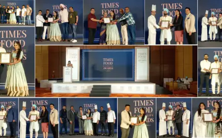 ਟਾਈਮਜ਼ ਫੂਡ ਐਂਡ ਨਾਈਟ ਲਾਈਫ ਐਵਾਰਡਜ਼ 2024 ਵਿੱਚ ਜ਼ੀ ਪੰਜਾਬੀ ਸਿਤਾਰੇ ਕੇਪੀ ਸਿੰਘ ਅਤੇ ਈਸ਼ਾ ਕਲੋਆ ਮਹਿਮਾਨਾਂ ਵਜੋਂ ਚਮਕੇ